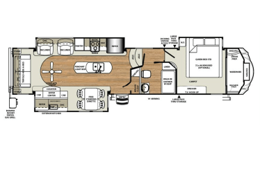 2014 Forest River Sandpiper 35ROK FW Stk #2286 Consignment NO TRADE