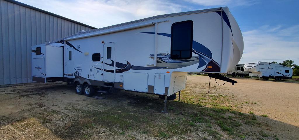 SOLD 2011 Forest River Sandpiper 355QBQ FW Stk #2928 - CONSIGNMENT NO TRADE