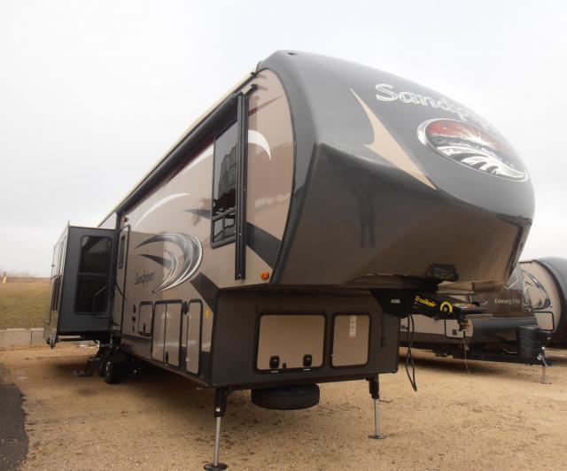 SOLD 2015 Forest River Sandpiper 360PDEK FW Stk #1779